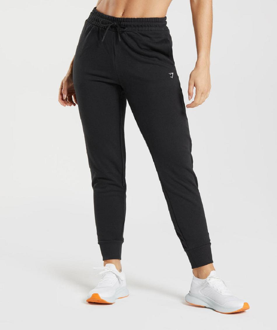 Pantalones Jogger Gymshark Entrenamiento Mujer Negras | CO 2635VRW